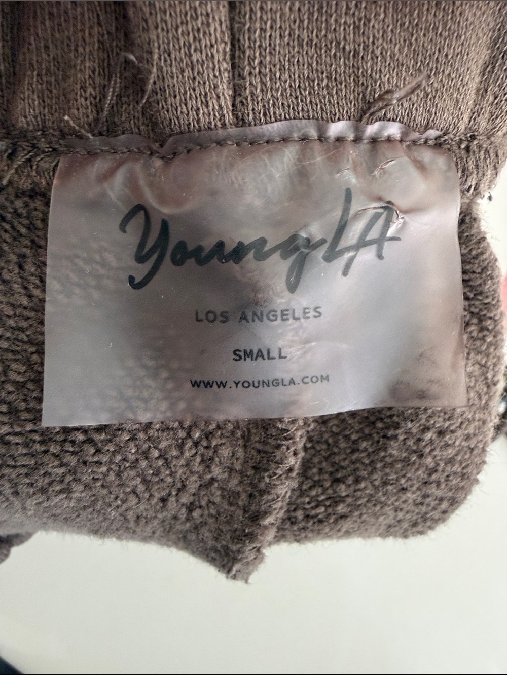 YOUNGLA W211 Dreamers Joggers Dusty Mauve Size Small - Picture 6 of 7